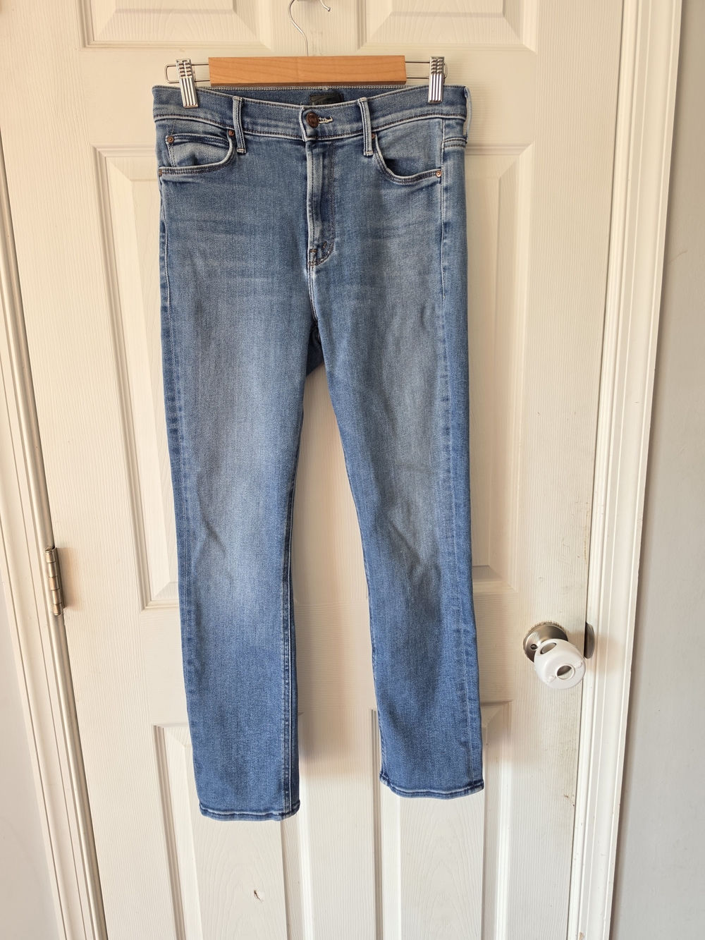 MOTHER The Mid Rise Dazzler Ankle Jeans Satisfaction Guaranteed Wash Size 29